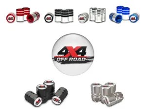 Wheel Caps for Motorcycle Glossy Finish Style